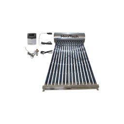 Panou solar 150 litri automatizat nepresurizat 15 tuburi HeizTech Plus inox controler SR501