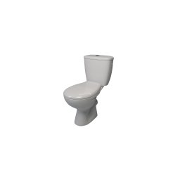 Set WC compact cu rezervor si capac WC, evacuare orizontala, iesire laterala, 20210323, GLADYS