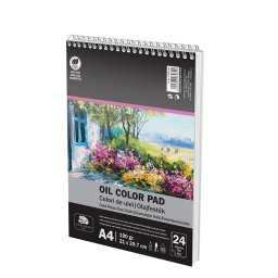 Bloc desen culori ulei 24 file Pigna