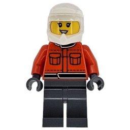 Lego Minifigures cty1865 - Formula 1 Pit Crew Member - Female