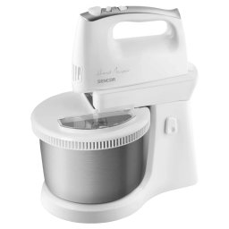 SENCOR SHM 6206SS cu bol rotativ de mână mixer 500 W alb / argint