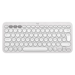 LOGITECH Pebble Keys 2 K380s Tastatură Bluetooth US engleză alb