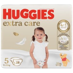 Scutece Huggies Extra Care Nr.5, 11-25 kg, 28 buc