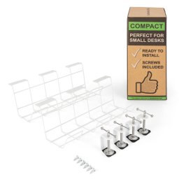 Scanfield Darwin, coș de sârmă, pentru șine de sertar, inclusiv cleme, pentru mese (V4 / clamps)