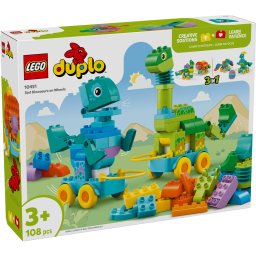 Dinozauri pe roti 3 in 1