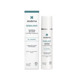 Gel-crema matifiant pentru tenul mixt si gras Sesbalance Sesderma, 50 ml