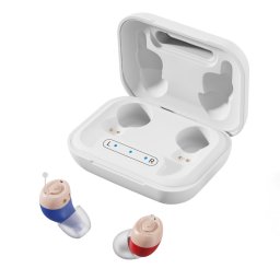 Set Aparate auditive digitale reincarcabile invizibile AudiSound A49