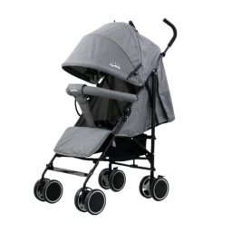 Carucior sport pliabil, roti duble, SageBaby S500 Gri