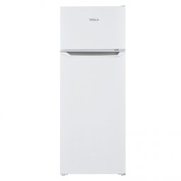 Frigider cu congelator Tesla RD2101EH, 206 L, Clasa E, SN/N/ST, Usi reversibile, LED, Alb