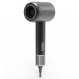 Uscător de păr cu motor fără perii Oliver Voltz OV51100Q, 1600W, 110000 rpm, 3 viteze, 4 setari, Jet rece, Negru
