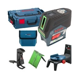 Bosch - GCL 2-50 CG + RM 2 - Nivela laser cu linii si puncte, 2 linii laser, 20 m, 2 puncte laser, 10 m, +/-0.3 mm/m, suport perete, valiza speciala