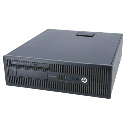 Unitate PC Refurbished HP EliteDesk 800 G1 SFF, Intel Core I5-4590, 8 GB RAM, 250 GB HDD, DVD/RW, Windows 10 Pro, Stare Buna