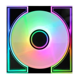 Ventilator carcasa RGB DM8 Negru