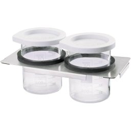 Capac 3 l cu 2 pahare de 600 ml pentru curățare cu ultrasunete