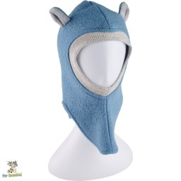 Cagulă copii din lână fiartă, Culoare Blue
