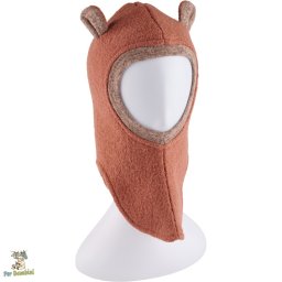 Cagulă copii din lână fiartă, Culoare Claypink