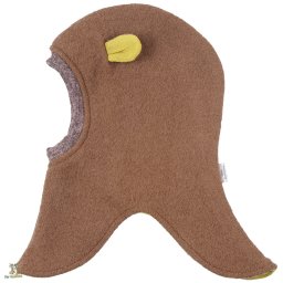 Cagula copii din lana fiarta,Culoare Camel