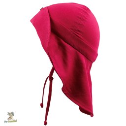 Palarie copii din in prespalat,Culoare Fucsia