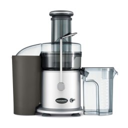 RESIGILAT - Storcator de fructe Gastroback 40123, 750W, 14.500 rotatii minut, Recipient suc 1 l, Negru Argintiu