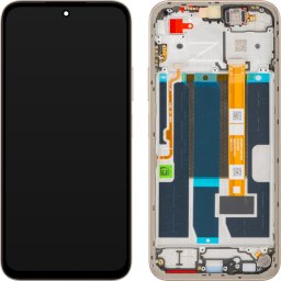 Display cu Touchscreen Oppo A6, cu Rama, Auriu (Aurora Gold), Service Pack 621029000760