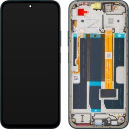 Display cu Touchscreen Oppo A6 4G, cu Rama, Albastru (Sapphire Blue), Service Pack 621029000743
