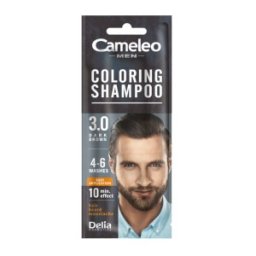Sampon Nuantator Cameleo, 3.0 Dark Brown, Barbati, 15 ml