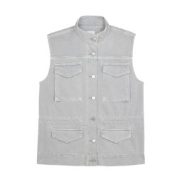 CALVIN KLEIN Geacă Utility Field Vest LV147F980G SDA soft grey