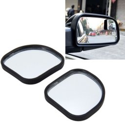 Set 2 Oglinzi unghi mort cu reglaj 360 , auto-adezive, forma neregulata