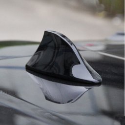 Ornament pentru plafon auto tip SHARK TAIL culoare Neagra