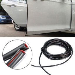 Rola Ornament Auto de tip U pentru muchii sau grila ventilatie, 15m liniari, culoare Neagra