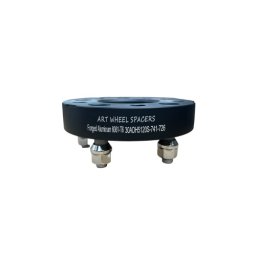 Distantier janta auto, dimensiune 5x120, grosime 30mm, prindere dubla cu piulite incluse M14x1.5