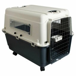 Cusca pentru transport Caini sau Pisici, Karlie Nommand, marime XXL, dimensiuni 100 x 67 x 75 cm, culoare Gri Alb