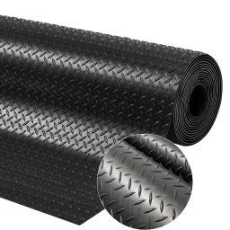 Covor Antiderapant din Cauciuc, Linoleum din Cauciuc pentru Protectie Podea Auto - model DIAMOND