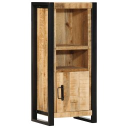 Dulap de baie 40x30x90 cm Lemn masiv Mango brut GartenMobel Dekor