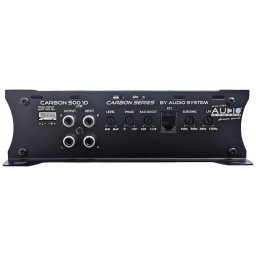 Amplificator mono subwoofer Audio System Carbon 500.1D, 500W, clasa D