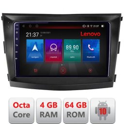 Navigatie Android SsangYong Tivoli 2015-2019, 4GB RAM, 64GB, 4G LTE