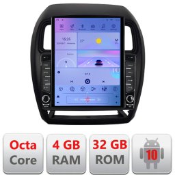Navigatie Android Mitsubishi ASX 2017-2021 facelift, 9.7 inch, 4GB+64GB, LTE