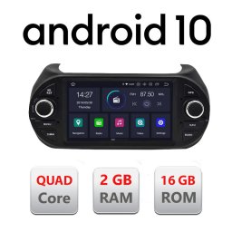 Navigatie dedicata Fiat Fiorino 2008-2019 Android 10, Bluetooth, GPS