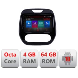 Navigatie Android Renault Captur Lenovo 4GB RAM 64GB 4G GPS Resigilata