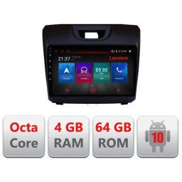 Navigatie dedicata Isuzu D-Max 2015+ Android 4GB RAM 64GB 4G GPS
