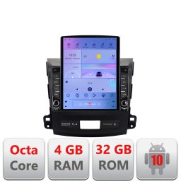 Navigatie Android 9.7 inch pentru Mitsubishi Outlander 2007-2012, 4GB+32GB