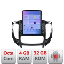 Navigatie Android Mitsubishi L200 2014-2020 Tesla 9.7, GPS, WiFi, 4GB RAM