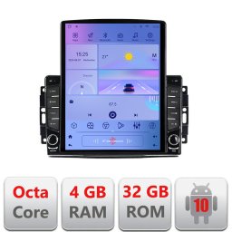 Navigatie Android Chrysler Jeep 9.7 inch Tesla, GPS, 4G, 4GB RAM, 32GB