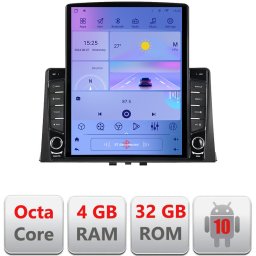 Navigatie Android Citroen Berlingo 2019-2021, ecran Tesla 9.7 inch, 4+32GB