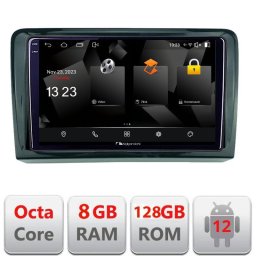 Navigatie auto VW PQB Android 12, 2K QLED, 8GB RAM, 128GB, 4G