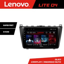 Navigatie Mazda 6 Lenovo Lite D4 4+64 GB Android, Waze, USB si Radio