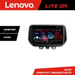 Navigatie Android Hyundai Tucson 2019 Lenovo Lite D4 4+64 GB cu Waze