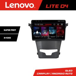 Navigatie Android SsangYong Korando 2014-2019 Lenovo Lite D4 4+64 GB