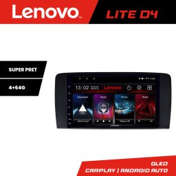 Navigatie Android Mercedes Clasa R W251 Lenovo 4+64GB cu Waze, USB
