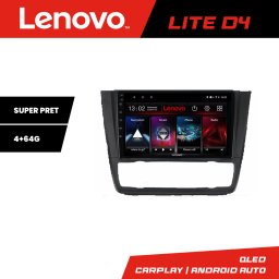 Navigatie BMW Seria 1 E87 Lenovo Lite D4 4+64 GB Android Auto
